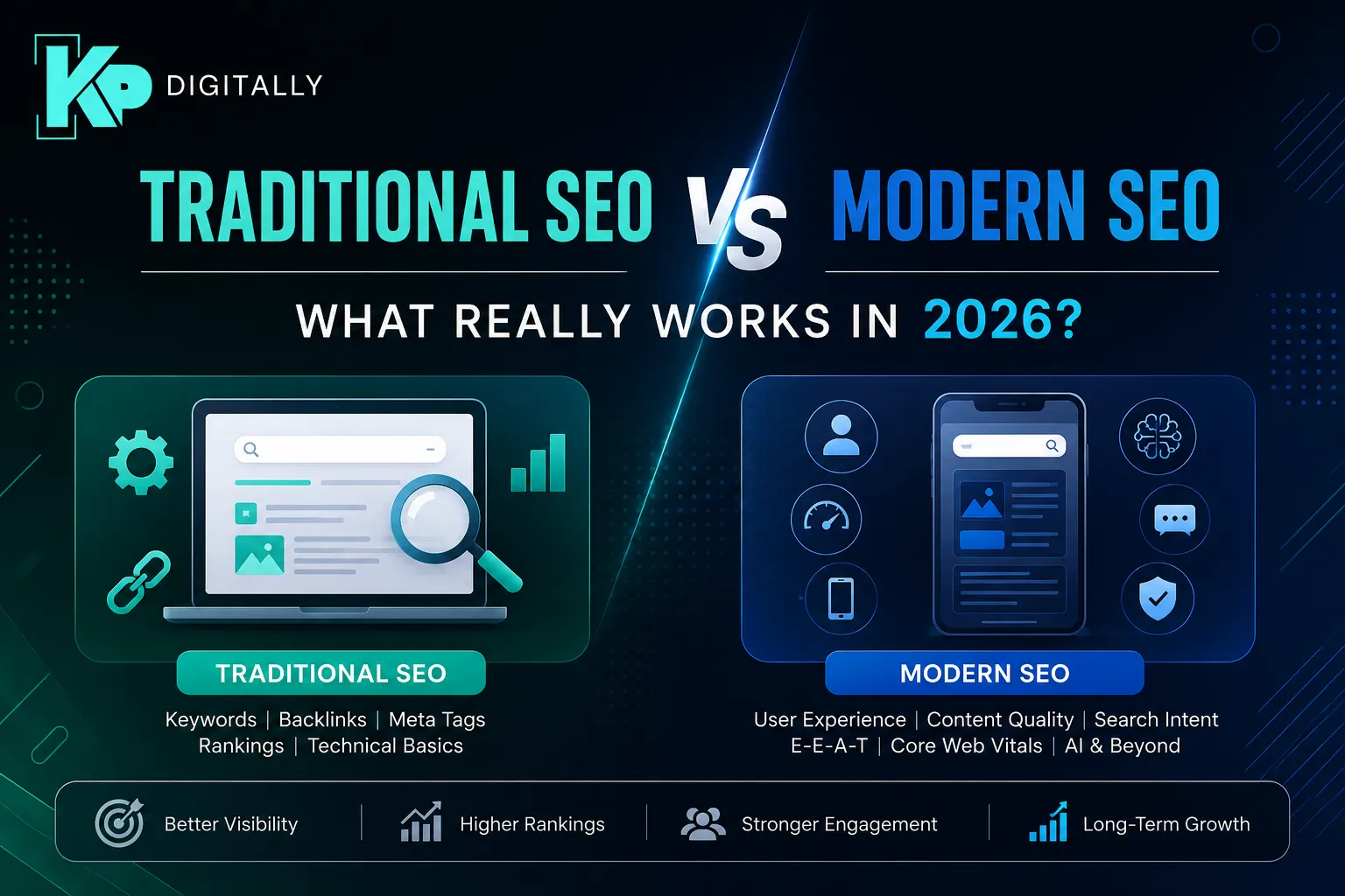 Traditional SEO vs Modern SEO: What Really Works in 2026?