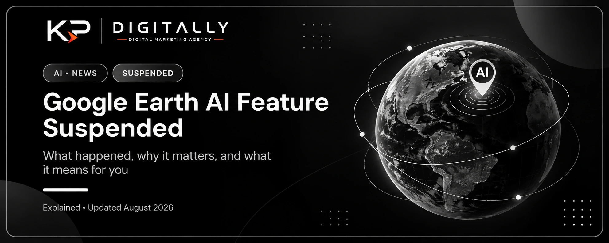 Google Earth AI Feature Suspended